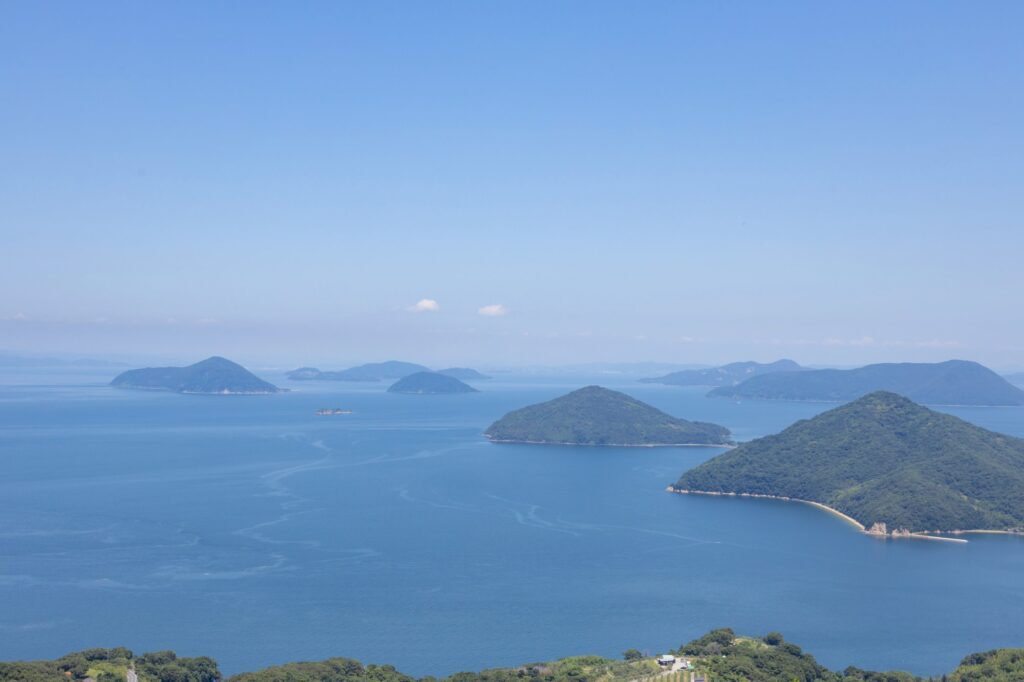 瀬戸内海の多島美