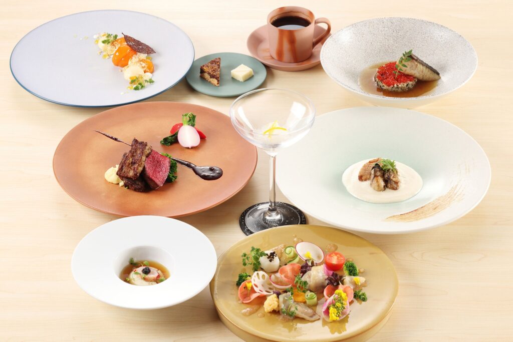 旬の食材をふんだんに生かした冬の贅沢ディナーコース 〜瀬戸内の恵み〜